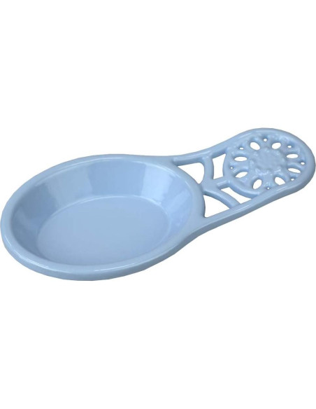 Soporte para Cuchara de Hierro Fundido Home Basics Girasol Azul