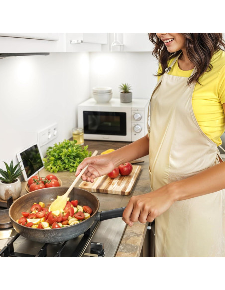 4 Fundas de Mango de Silicona TIESOME Antideslizantes Negras