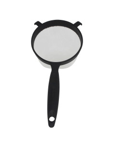 Colador de Plástico IMUSA 15.24 cm Negro Malla Duradera
