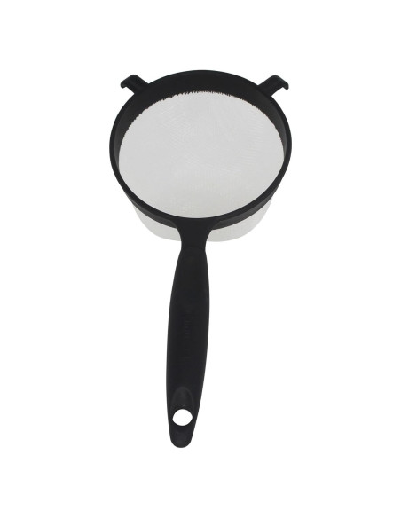 Colador de Plástico IMUSA 15.24 cm Negro Malla Duradera