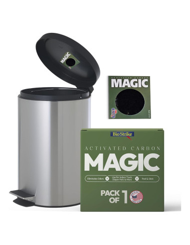 Eliminador de Olores de Basura BioStrike - Carbón Activado 2 Unidades