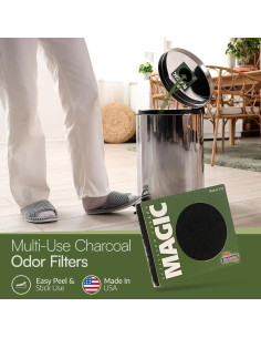 Eliminador de Olores de Basura BioStrike - Carbón Activado 2 Unidades 2