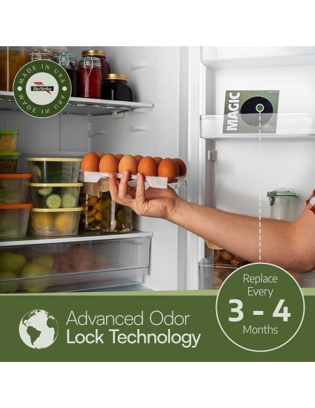 Eliminador de Olores de Basura BioStrike - Carbón Activado 2 Unidades