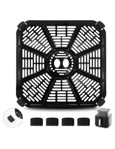 Bandeja de Freidora de Aire Green Pan 23x23 cm Acero Inoxidable