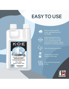 K.O.E Eliminador de Olores Concentrado Aroma Fresco 1L Thornell 2