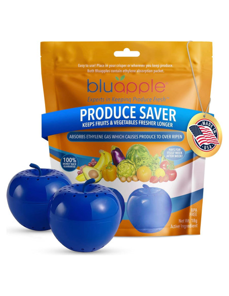 Conservador de Productos Bluapple 2-Pack - Mantiene Frescura 3 Meses