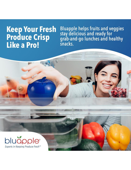 Conservador de Productos Bluapple 2-Pack - Mantiene Frescura 3 Meses