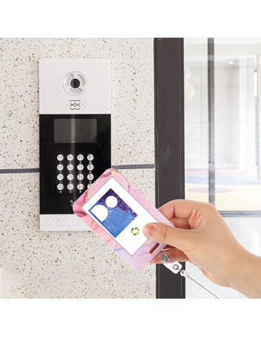 Set de 3 Soportes de Insignia Retráctiles BESARME Mármol