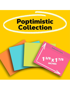 Notas Adhesivas Post-it 3M Poptimista 18 Blocs 100 Hojas 2