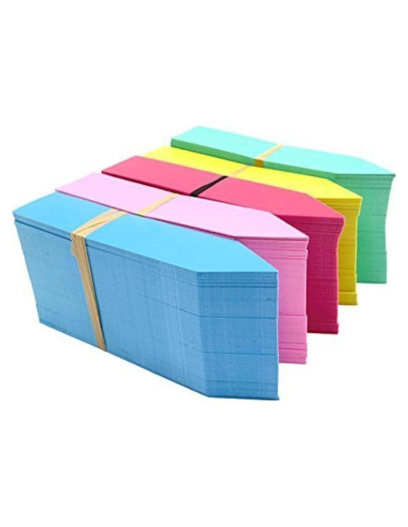 Etiquetas de Jardín KINGLAKE 500 Pcs Plástico 10x2 cm Multi