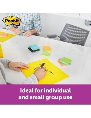 Notas Grandes Super Adhesivas Post-it 28x28 cm Amarillo 30 Hojas