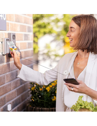 Paquete de 25 carretes de insignias retráctiles Maileto