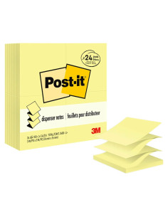 Dispensador de Notas Post-it 3M Amarillo Canario 24 Blocs