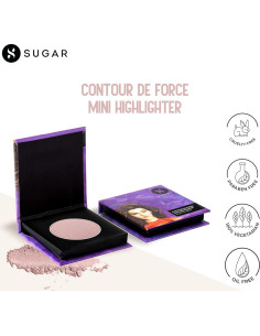 Iluminador Mini SUGAR Contour De Force 04 Rosa Real 4g 2