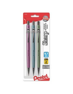 Lápiz Mecánico Pentel P207MBP3M1 0.7mm Pastel 3 Unidades