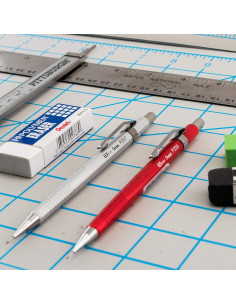 Lápiz Mecánico Pentel P207MBP3M1 0.7mm Pastel 3 Unidades 2