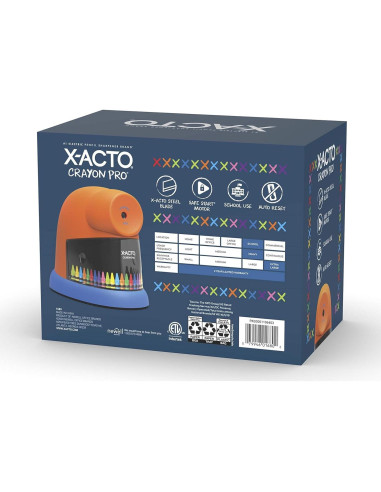 Sacapuntas Eléctrico Pro X-ACTO para Crayones - Motor SafeStart