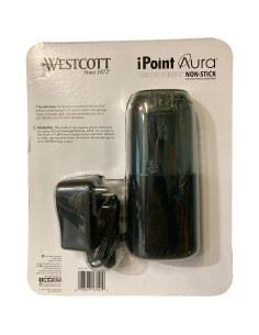 Sacapuntas Eléctrico Westcott iPoint Aura Titanio Negro 2