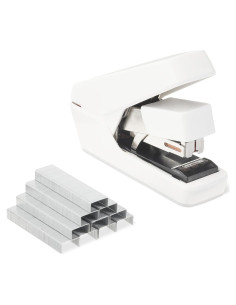 Grapadora de Oficina Pesada Amazon Basics 40 Hojas Blanca