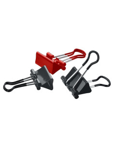 Clip de Binder Mediano Office Depot Soft-Grip 3.18 cm 12 pk