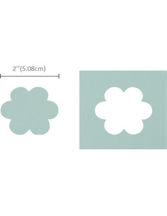 Perforadora de Papel Bira Craft Flor 5.08 cm Manualidades 2