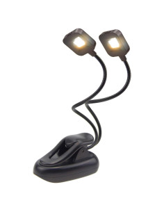 Luz de libro BIGLIGHT LED regulable con clip y 3 modos
