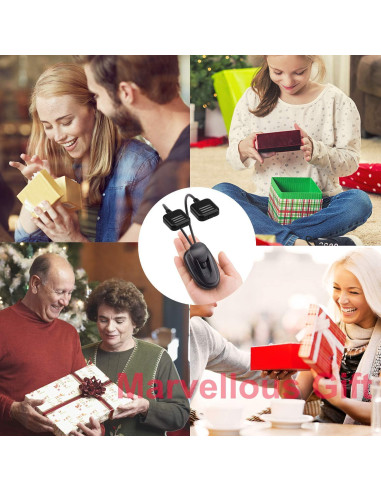 Luz de libro BIGLIGHT LED regulable con clip y 3 modos