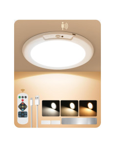 Luz de Techo Inalámbrica GOEBLESON con Sensor de Movimiento LED