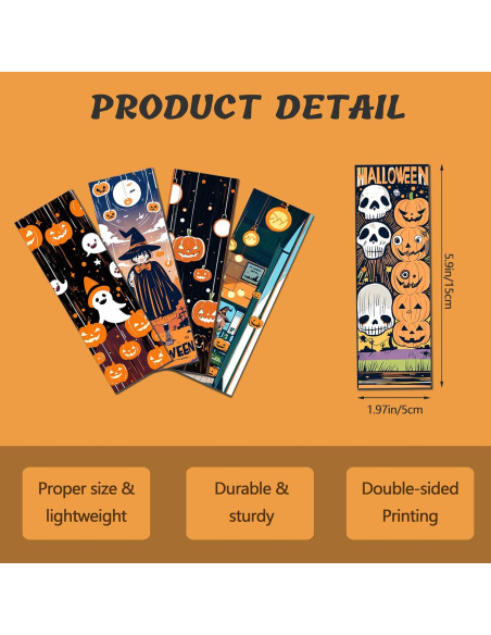 Marcadores de papel Halloween Genérico - 10 Piezas Duraderos