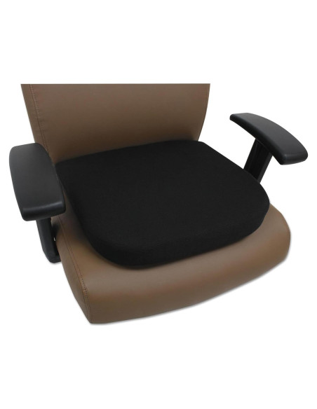 Cojín de Asiento Alera ALECGC511 Espuma Viscoelástica Negro