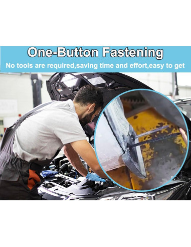 100 Bridas de Nylon Universal Autolock para Automóviles