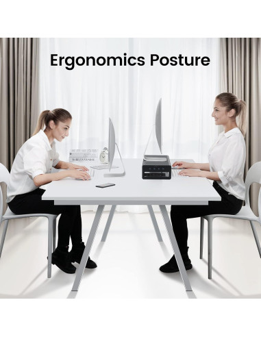 Soporte para Monitor Vaydeer con Hub USB 3.0 - Hasta 27"