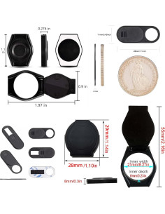 6 Cubiertas de Lente de Webcam ThtRht - Privacidad y Seguridad 2