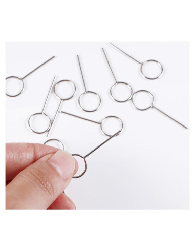 50 Piezas Eject Pin Universal Pokinge para Teléfono Móvil