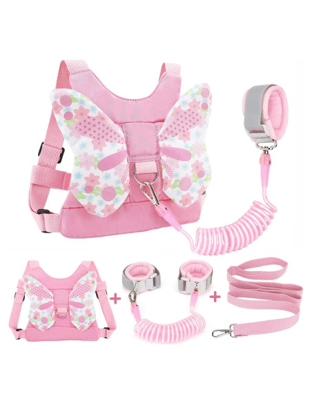 Arnés Antipérdida para Niños Accmor Rosa 3 en 1 Ajustable