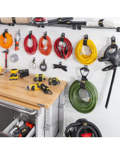 Paquete de Organización de Garaje Wrap-It Storage - 12 Correas de Almacenamiento 2