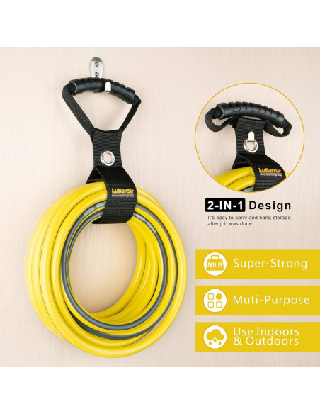 Organizador de Cables LuBanSir 3 Piezas 71 cm Nylon Negro