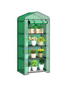 Invernadero Mini JupiterForce 4 Niveles 0.7x0.46x1.62m