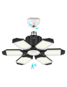 Luz de Garaje LED BRAINIAC 150W con Sensor de Movimiento E26/E27