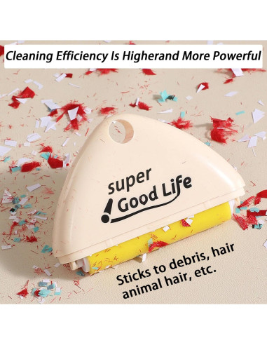 Rodillo de Pelusa Reutilizable Good Life 2 Pcs Lavable