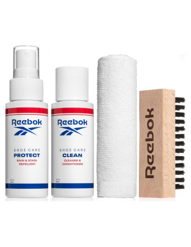 Kit de Limpieza de Zapatos Reebok - 2oz Limpiador y Protector