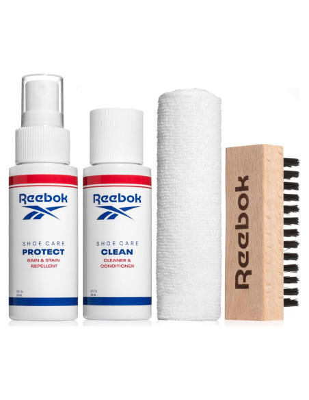 Kit de Limpieza de Zapatos Reebok - 2oz Limpiador y Protector