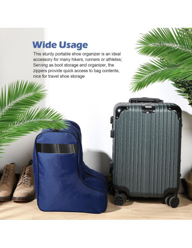 Bolsa de Almacenamiento para Botas de Vaquero Clysee Azul 40x32x24cm