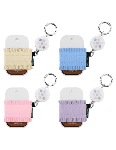 Beautyflier 4 Fundas Elásticas para Desinfectante de Manos 90g