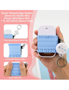 Beautyflier 4 Fundas Elásticas para Desinfectante de Manos 90g 2