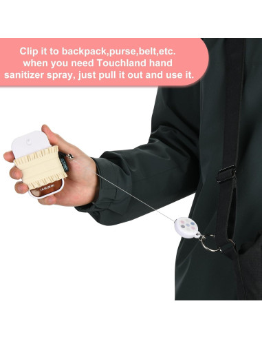 Beautyflier 4 Fundas Elásticas para Desinfectante de Manos 90g