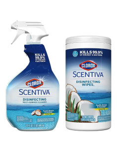 Clorox Scentiva Limpiador Multi-Superficie y Toallitas 2 Pzas