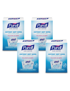 Toallitas Desinfectantes de Manos PURELL - 96 Unidades