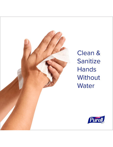 Toallitas Desinfectantes de Manos PURELL - 96 Unidades