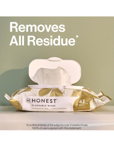 Toallitas Desechables The Honest Company 42 Unidades Piel Sensible